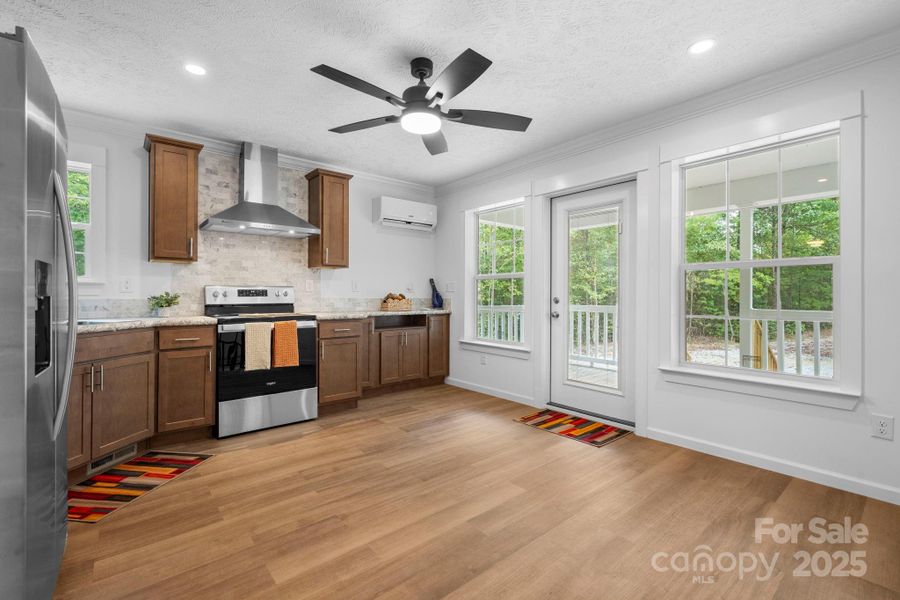 Open Floor Plan into living area
