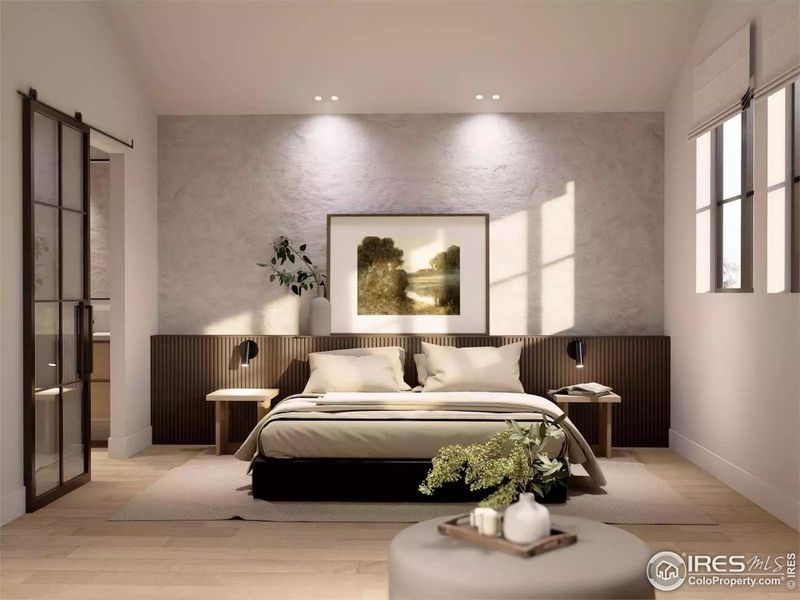 PHOTOS NOT OF ACTUAL HOME. Concept of Master Bedroom