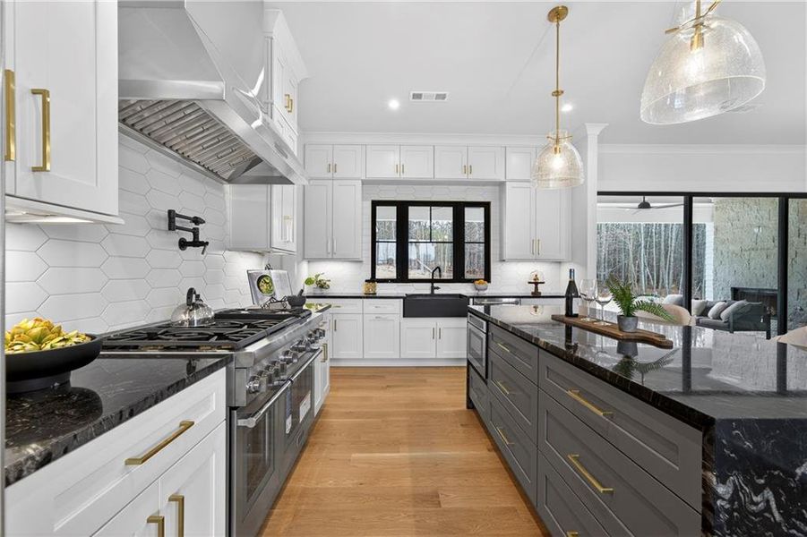 Furnished interior view inside a new home in , White Plains (Image 61).