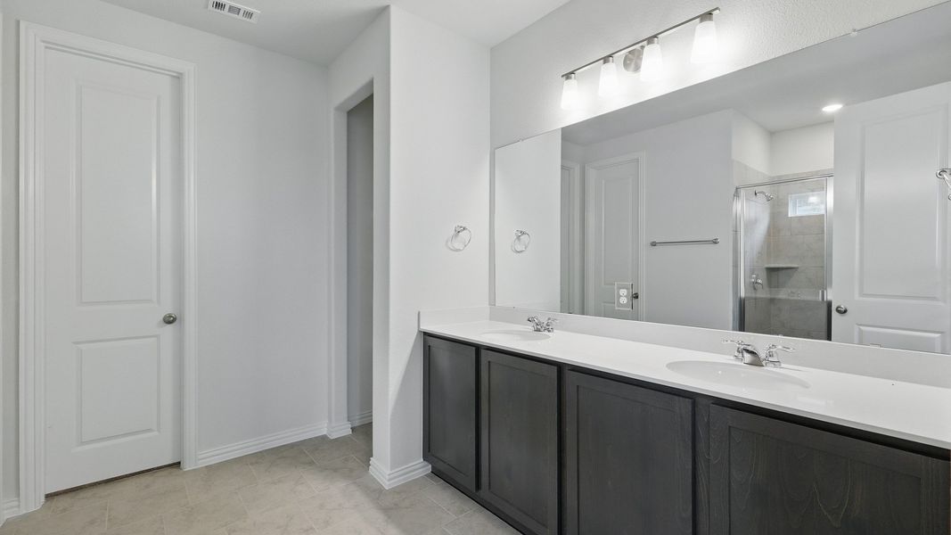 Furnished interior view inside a new home in Bel Air Village, Sherman (Image 28). Furnished interior view inside a new home in Bel Air Village, Sherman (Image 28).