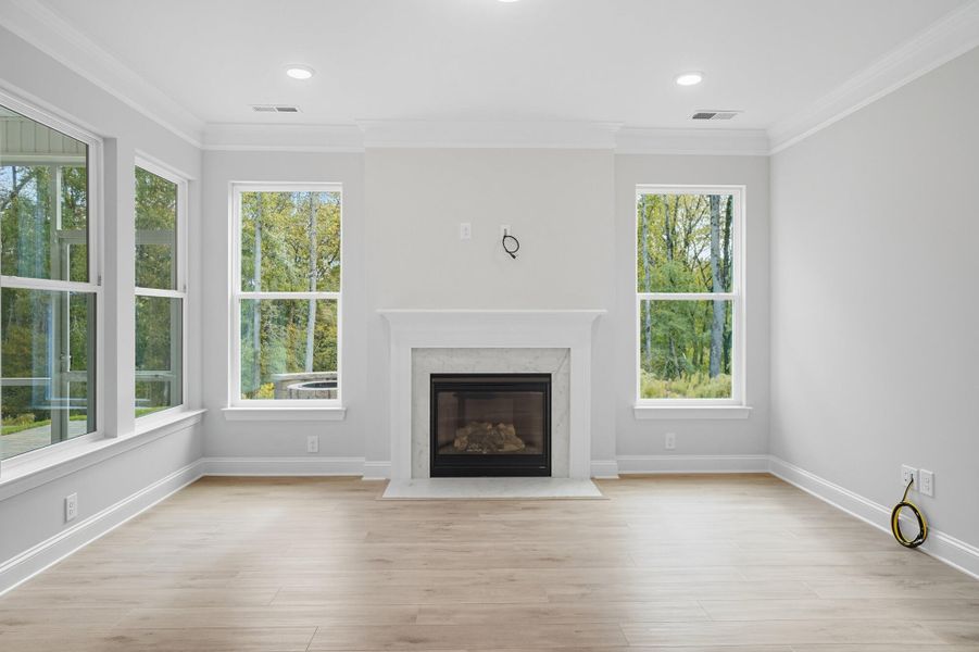 Spacious, unfurnished interior of a new home in Heritage - 55+ Community, Wesley Chapel (Image 18).