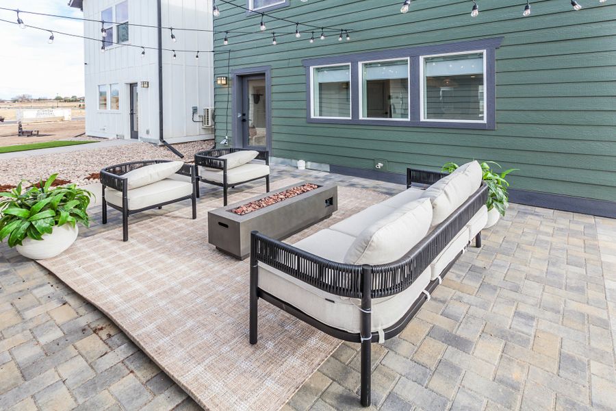 Representative furnished interior of a home built from the Marigold by Hartford Homes in Prairie Song Cottages, Windsor (Image 21). Representative furnished interior of a home built from the Marigold by Hartford Homes in Prairie Song Cottages, Windsor (Image 21).