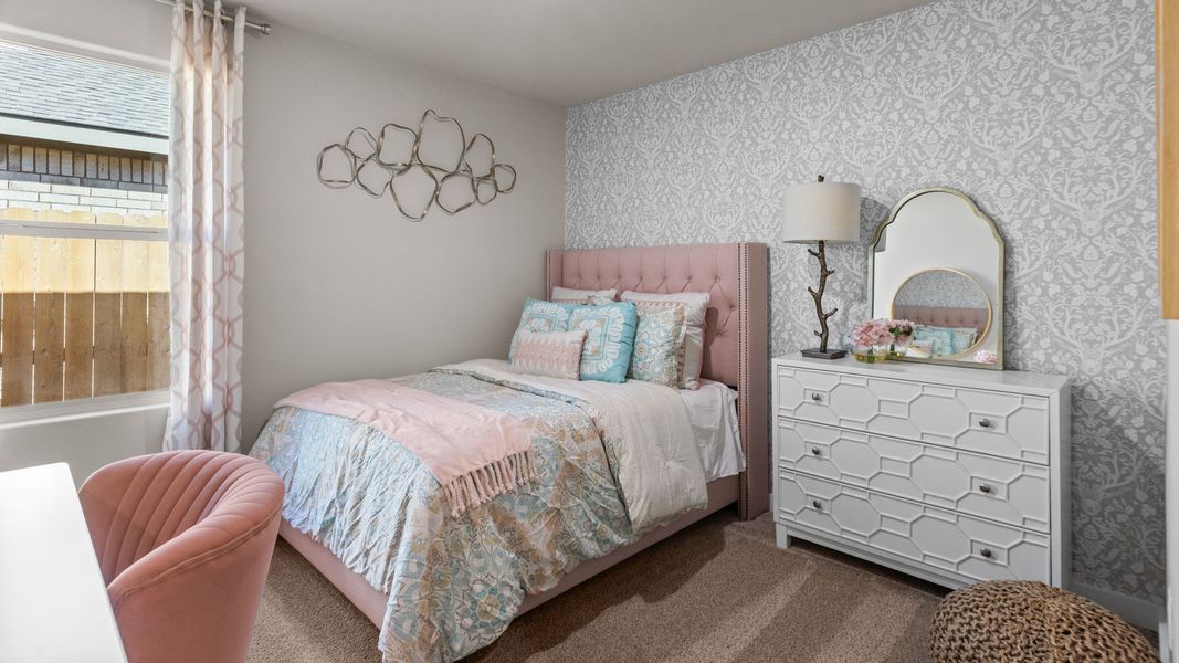 Furnished interior view inside a new home in Homestead at Parks Bell Ranch, Odessa (Image 16).