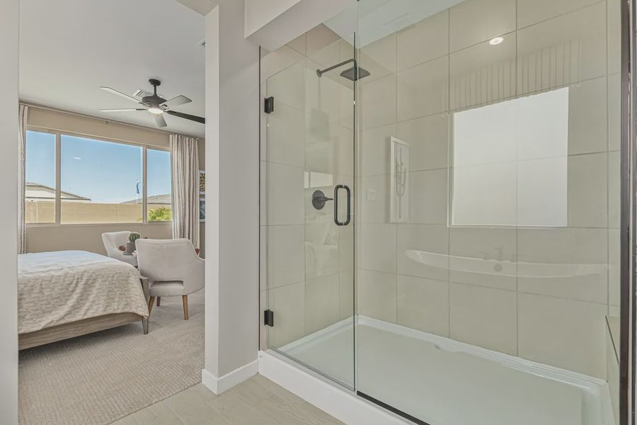 Representative furnished interior of a home built from the 2257 by Elliott Homes in Acacia at Santana, Yuma (Image 5).