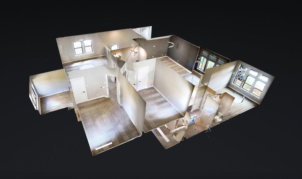 2D floor plan layout of this home in , Montgomery, TX (Image 4).