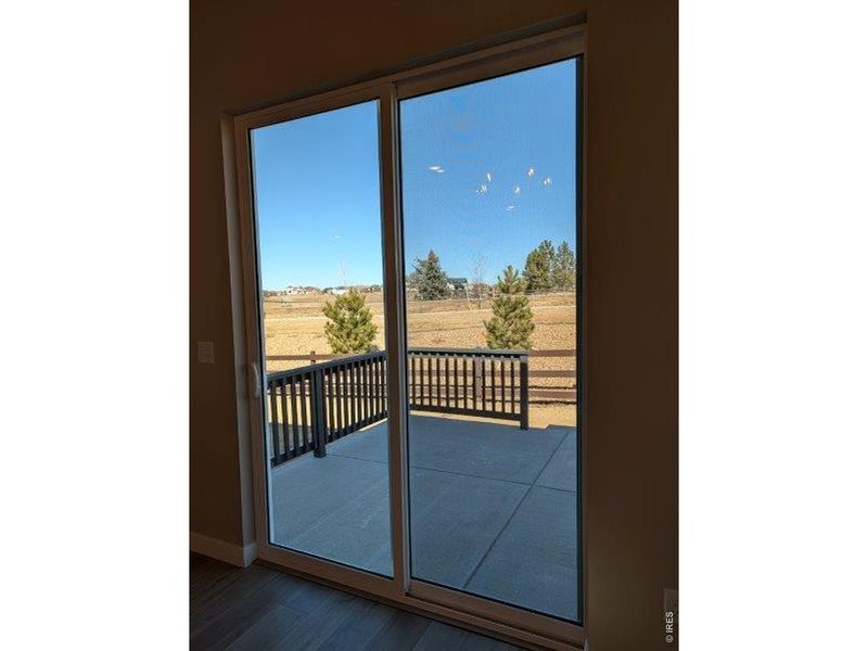 Exterior details and patio area of a home in Highlands Preserve, Mead (Image 2).