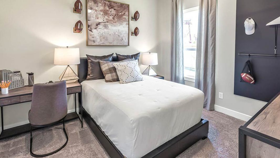 Furnished interior view inside a new home in Avalon at Cypress, Cypress (Image 24).