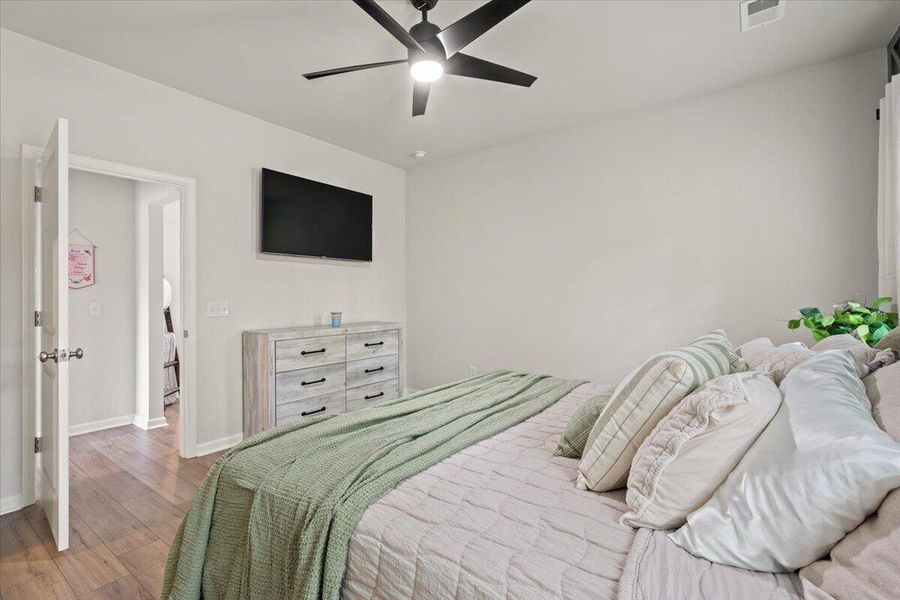 Furnished interior view inside a new home in Six Oaks, Summerville (Image 31).