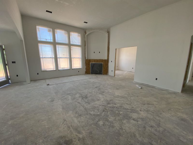 In-progress construction of a new home in Messer Farms, Inman, SC (Image 5).