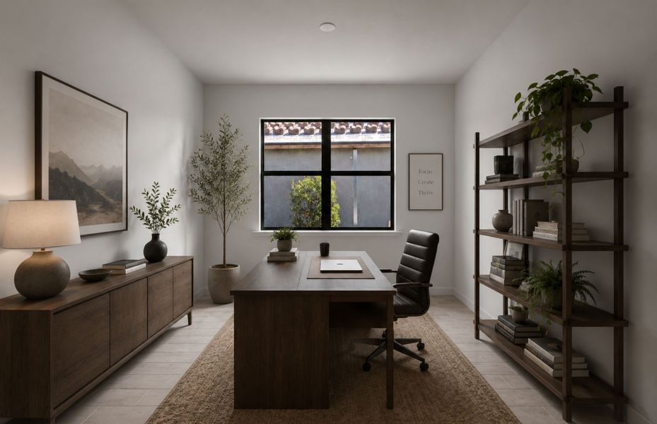 Furnished interior view inside a new home in Del Webb Naples, Immokalee (Image 7).