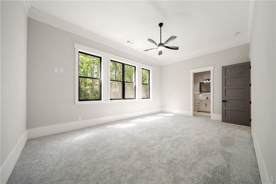 Spacious, unfurnished interior of a new home in , Dawsonville (Image 24).