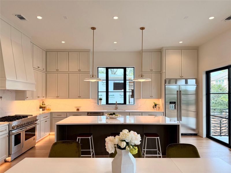 Furnished interior view inside a new home in , Houston (Image 23).