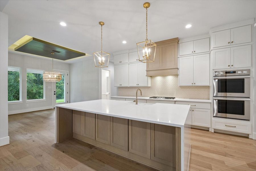 Furnished interior view inside a new home in Republic Grand Ranch, Willis (Image 9).