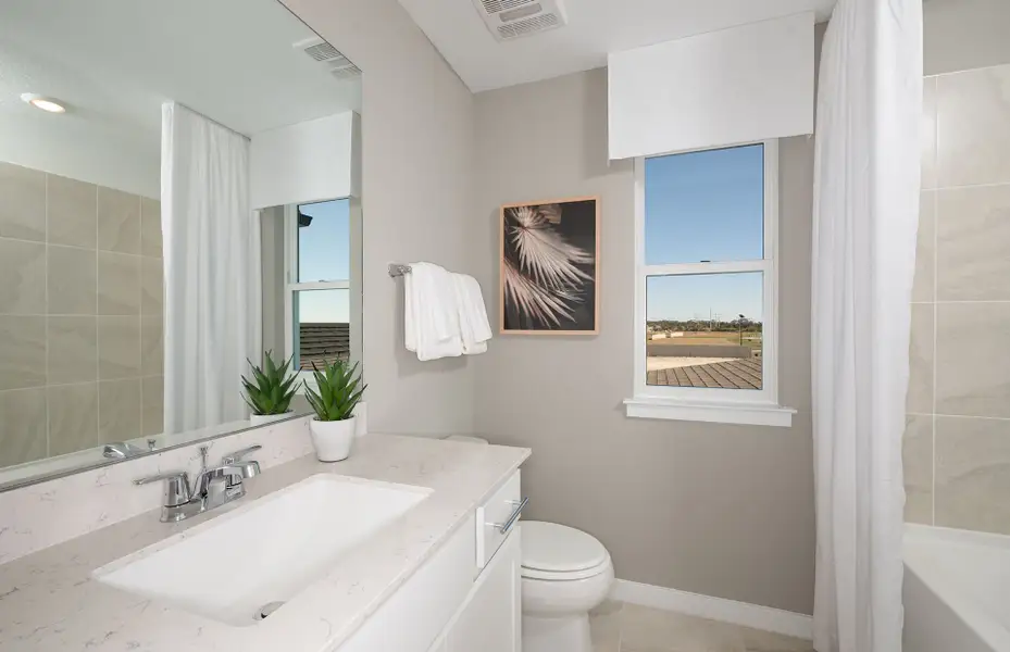 Furnished interior view inside a new home in Seaire, Parrish (Image 10).
