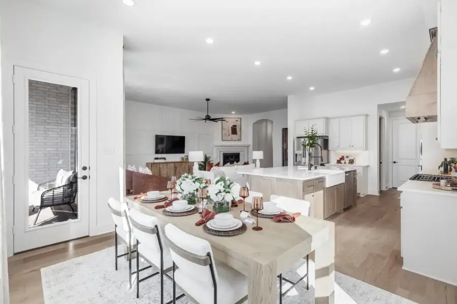 Representative Dining Room - some options shown