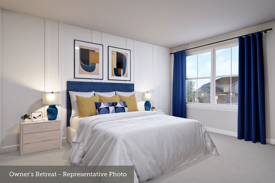 Furnished interior view inside a new home in Hardy Pond Townhomes, Rock Hill (Image 9).