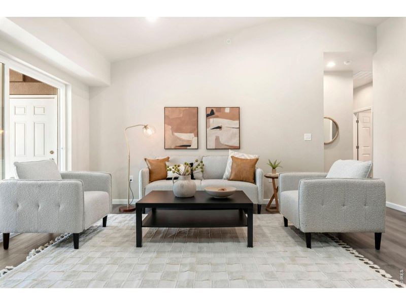 Furnished interior view inside a new home in , Denver (Image 16).