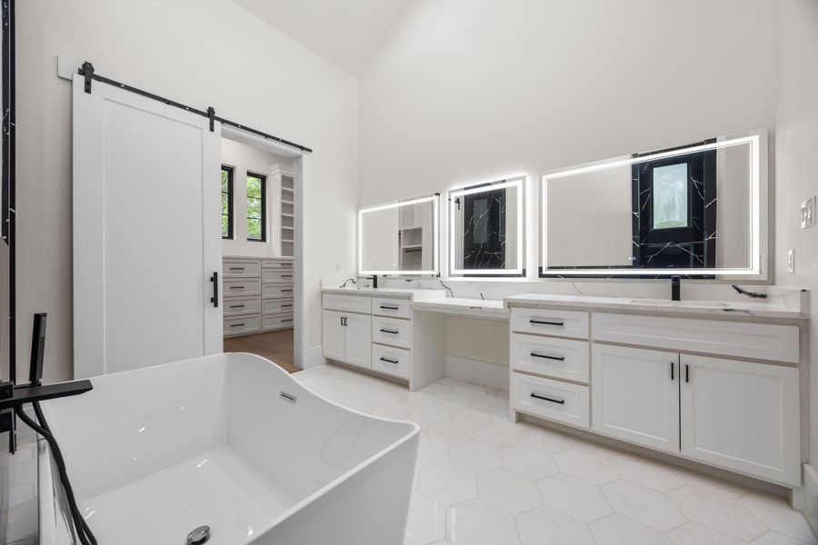 Furnished interior view inside a new home in , Montgomery (Image 29).
