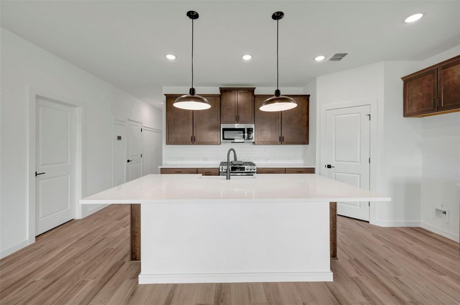 Chef-worthy island kitchen
