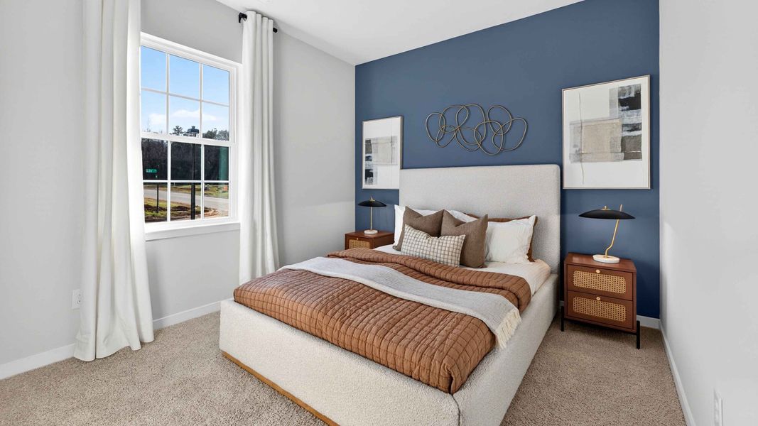 Furnished interior view inside a new home in Stanton, Richburg (Image 19).
