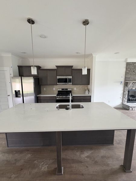 Furnished interior view inside a new home in Rookers Bend, Smyrna (Image 5).