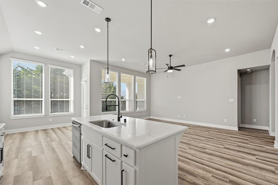 Furnished interior view inside a new home in Aster Park, McKinney (Image 6).