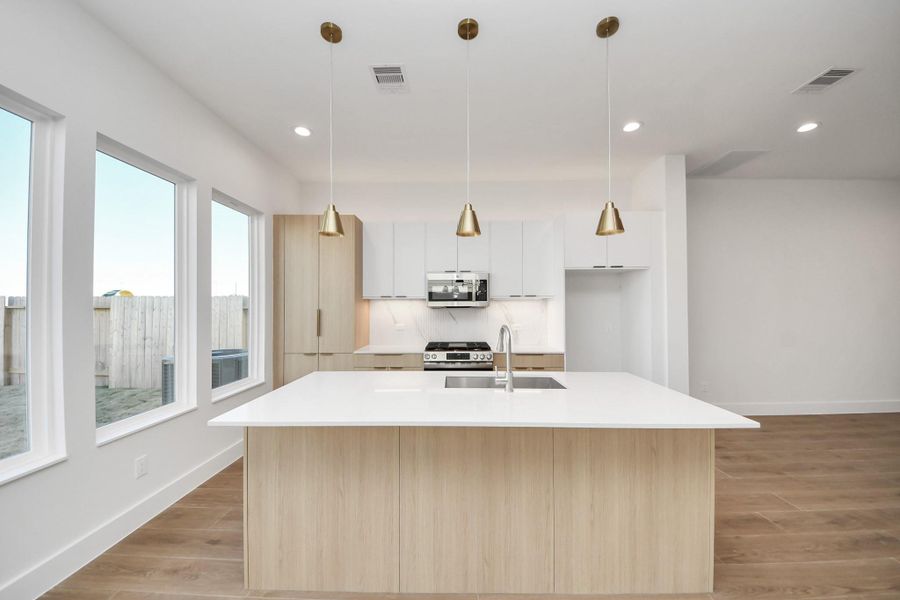 Furnished interior view inside a new home in Piccolina, Houston (Image 7).