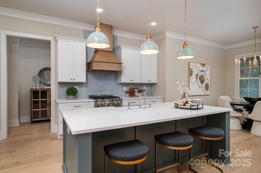 Furnished interior view inside a new home in , Belmont (Image 7).