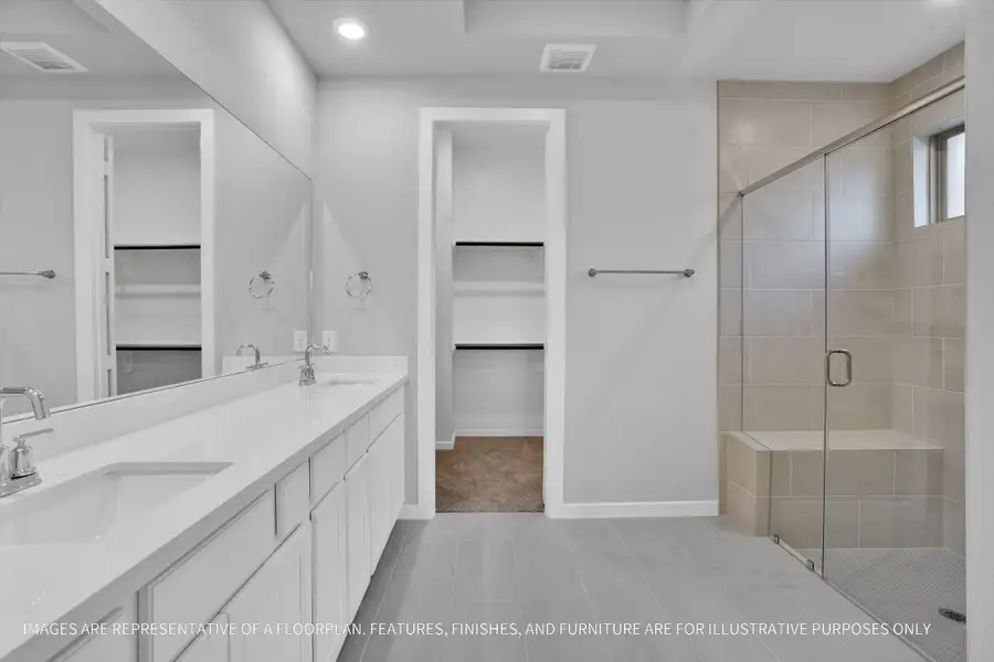 Furnished interior view inside a new home in River Ranch 55', Dayton (Image 6).