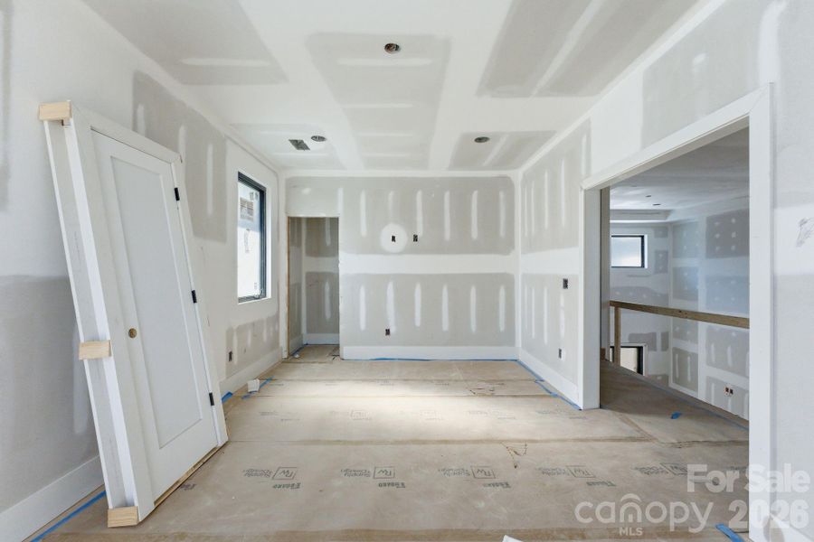 In-progress construction of a new home in , Charlotte, NC (Image 24).