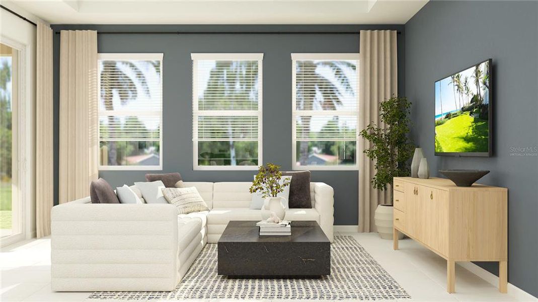 Furnished interior view inside a new home in , Groveland (Image 12).