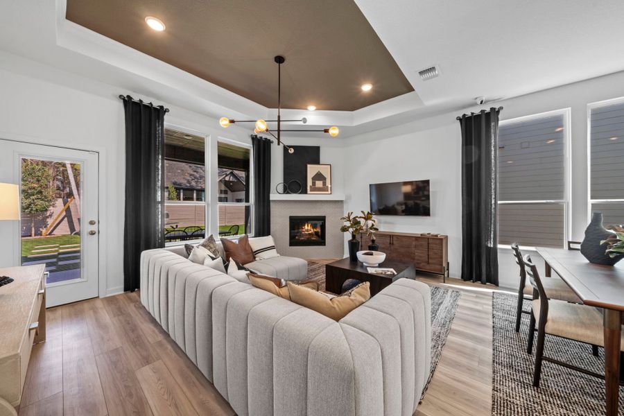 Representative furnished interior of a home built from the Jayton by Pulte Homes in Pulte Homes at Two Step Farm, Montgomery (Image 27). Representative furnished interior of a home built from the Jayton by Pulte Homes in Pulte Homes at Two Step Farm, Montgomery (Image 27).