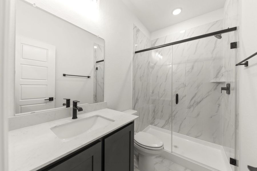 Furnished interior view inside a new home in Sutton Fields, Celina (Image 10).