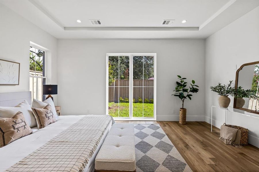 Furnished interior view inside a new home in , Dallas (Image 9). Furnished interior view inside a new home in , Dallas (Image 9).