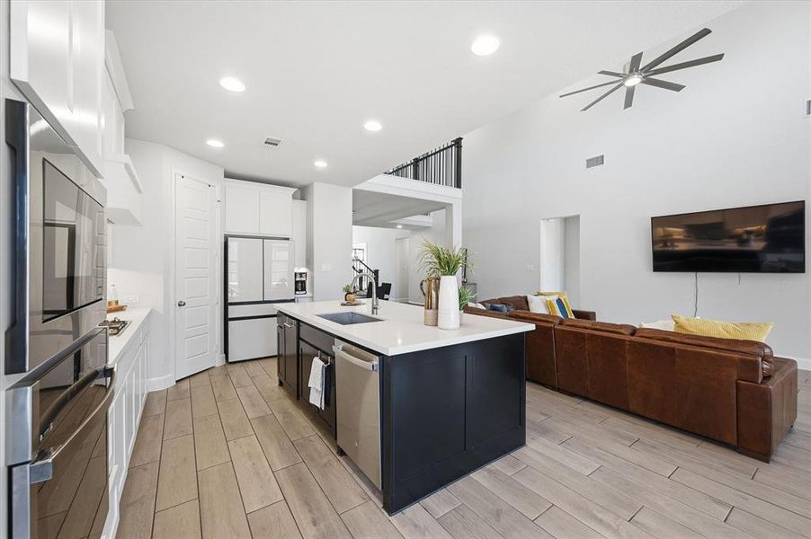 Furnished interior view inside a new home in Mustang Lakes, Celina (Image 30).