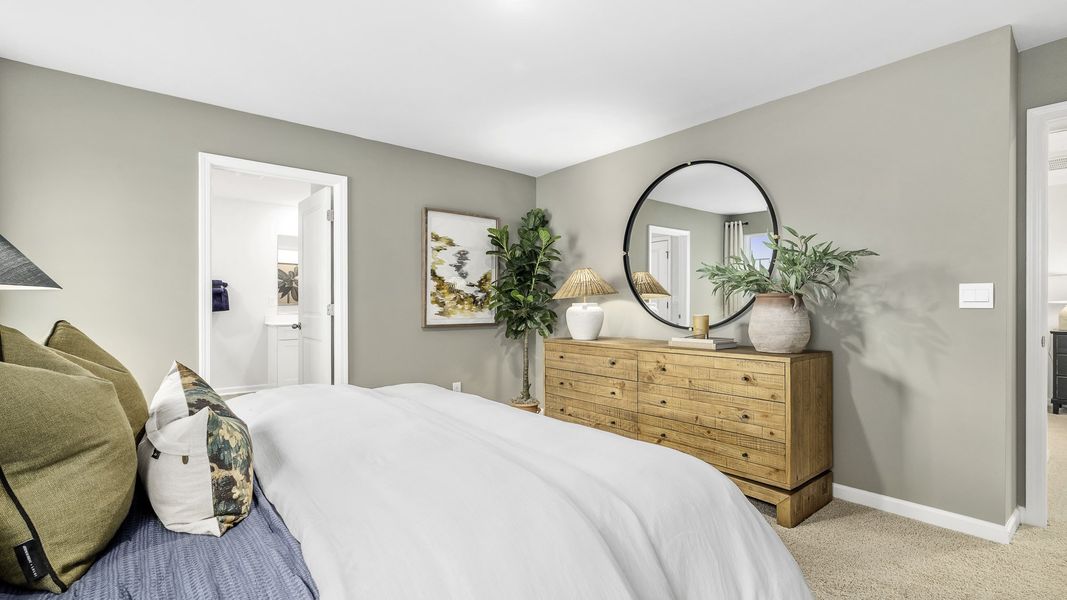Furnished interior view inside a new home in Chandler Pointe, Rural Hall (Image 15).
