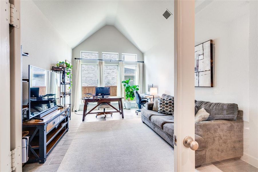 Furnished interior view inside a new home in , Haslet (Image 7).