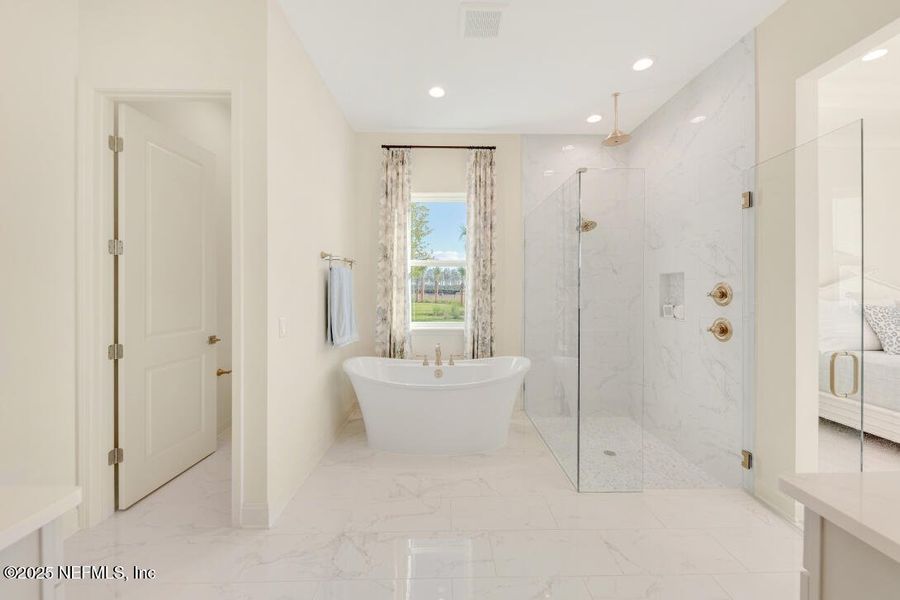 Furnished interior view inside a new home in Amelia National Country Club, Fernandina Beach (Image 12). Furnished interior view inside a new home in Amelia National Country Club, Fernandina Beach (Image 12).