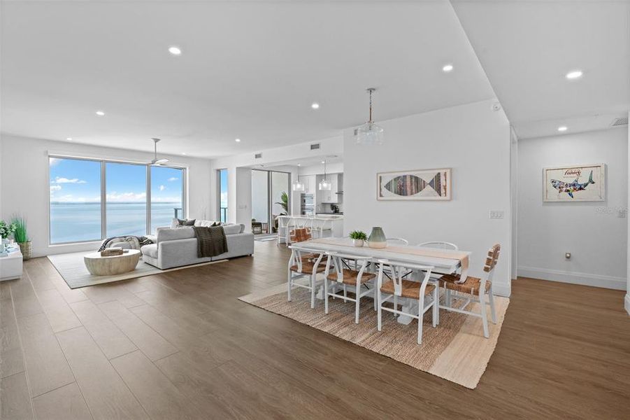 Furnished interior view inside a new home in Altura Bayshore, Tampa (Image 8). Furnished interior view inside a new home in Altura Bayshore, Tampa (Image 8).