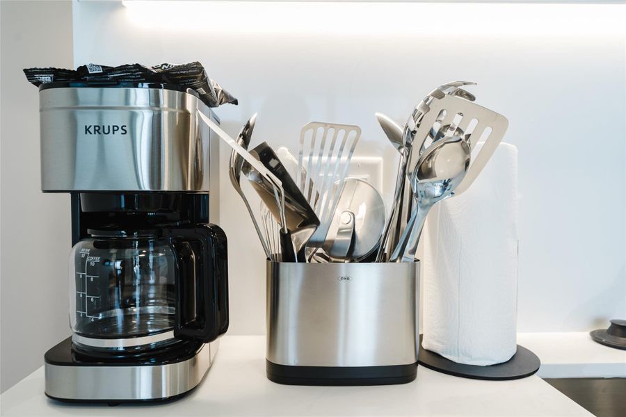 Close-up of interior finishes inside a home in 72 Park, Miami Beach (Image 35).