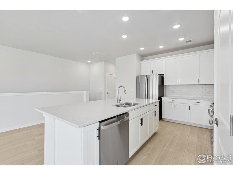 Furnished interior view inside a new home in , Loveland (Image 6).