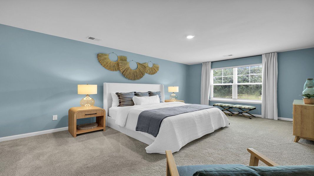 Furnished interior view inside a new home in Carolina Groves, Moncks Corner (Image 34).