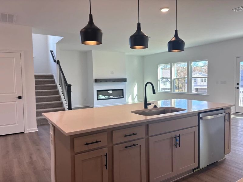 Kitchen featuring the AW Collection® Foundry - Bold surfaces, clean lines, modern edge.