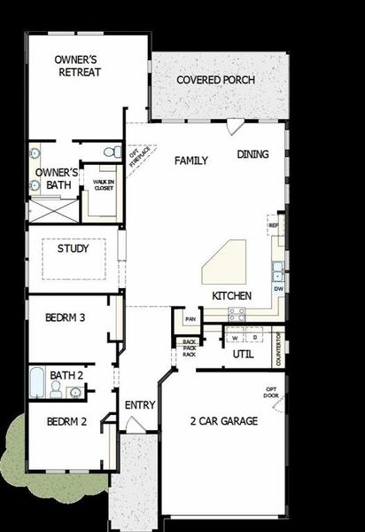 The success of a floorplan is the way you can move through it…You’ll be amazed at how well this home lives…We call it traffic patterns.