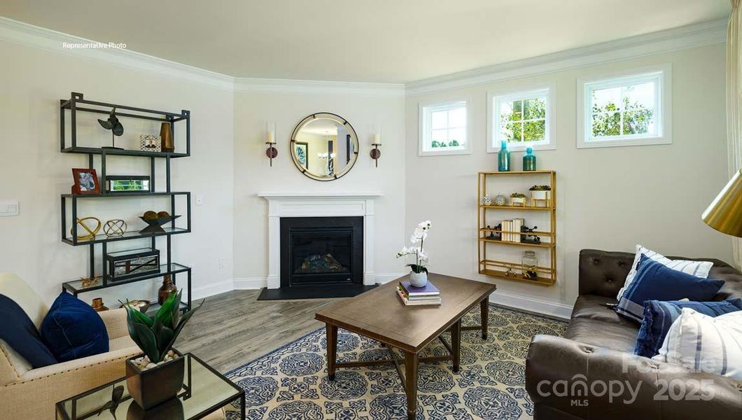 Furnished interior view inside a new home in Laurelbrook, Sherrills Ford (Image 11). Furnished interior view inside a new home in Laurelbrook, Sherrills Ford (Image 11).