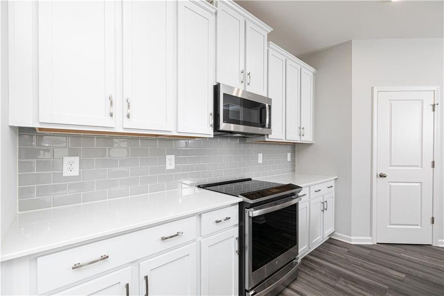 Furnished interior view inside a new home in Madison at Buice Lake, Acworth (Image 3).