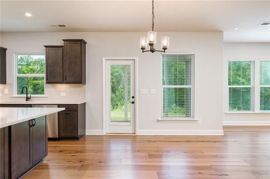 Furnished interior view inside a new home in Sierra Creek, Hoschton (Image 6). Furnished interior view inside a new home in Sierra Creek, Hoschton (Image 6).