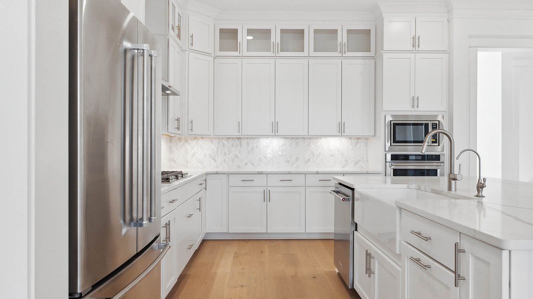 Representative furnished interior of a home built from the Cayman by D.R. Horton in Parkside, Santa Rosa Beach (Image 11).