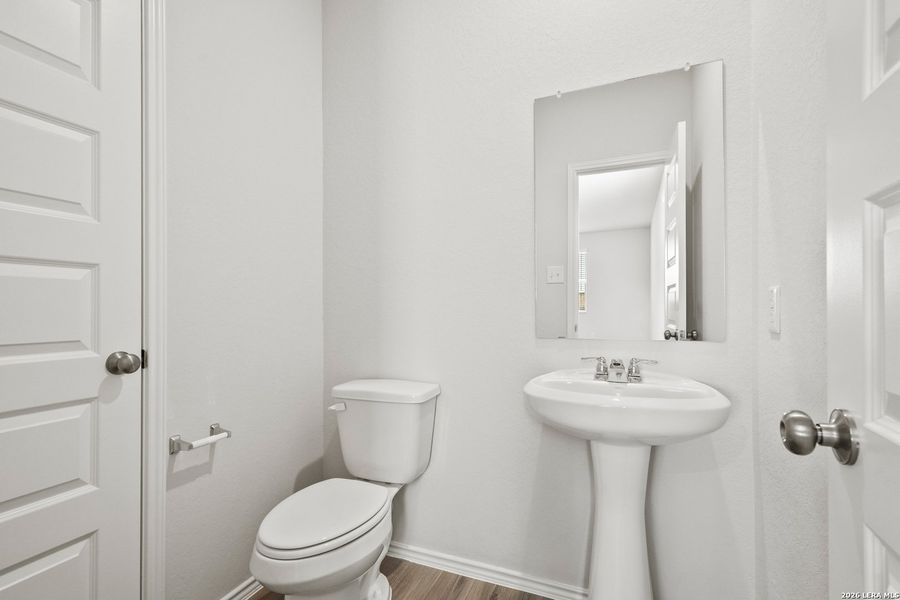 Furnished interior view inside a new home in Blue Ridge Ranch, San Antonio (Image 11).