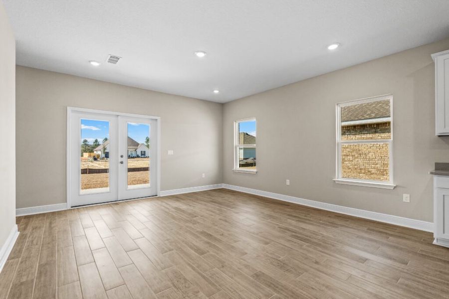 Spacious, unfurnished interior of a new home in Natureview, Freeport (Image 24). Spacious, unfurnished interior of a new home in Natureview, Freeport (Image 24).